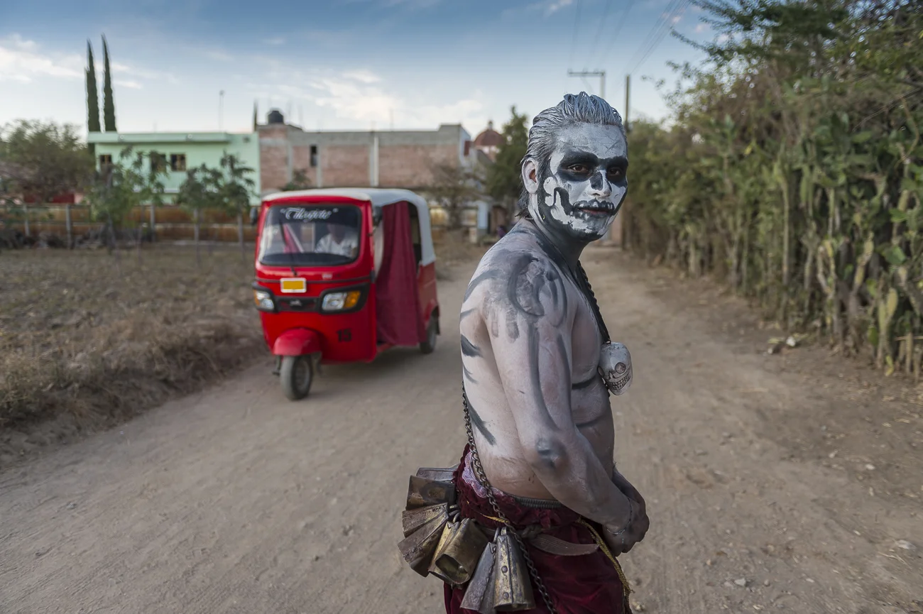 Carnaval de San Martín Tilcajete, Oaxaca, México.