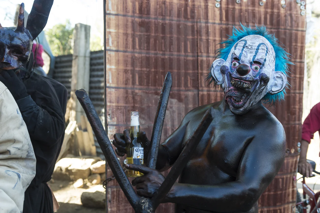 Carnaval de San Martín Tilcajete, Oaxaca, México.