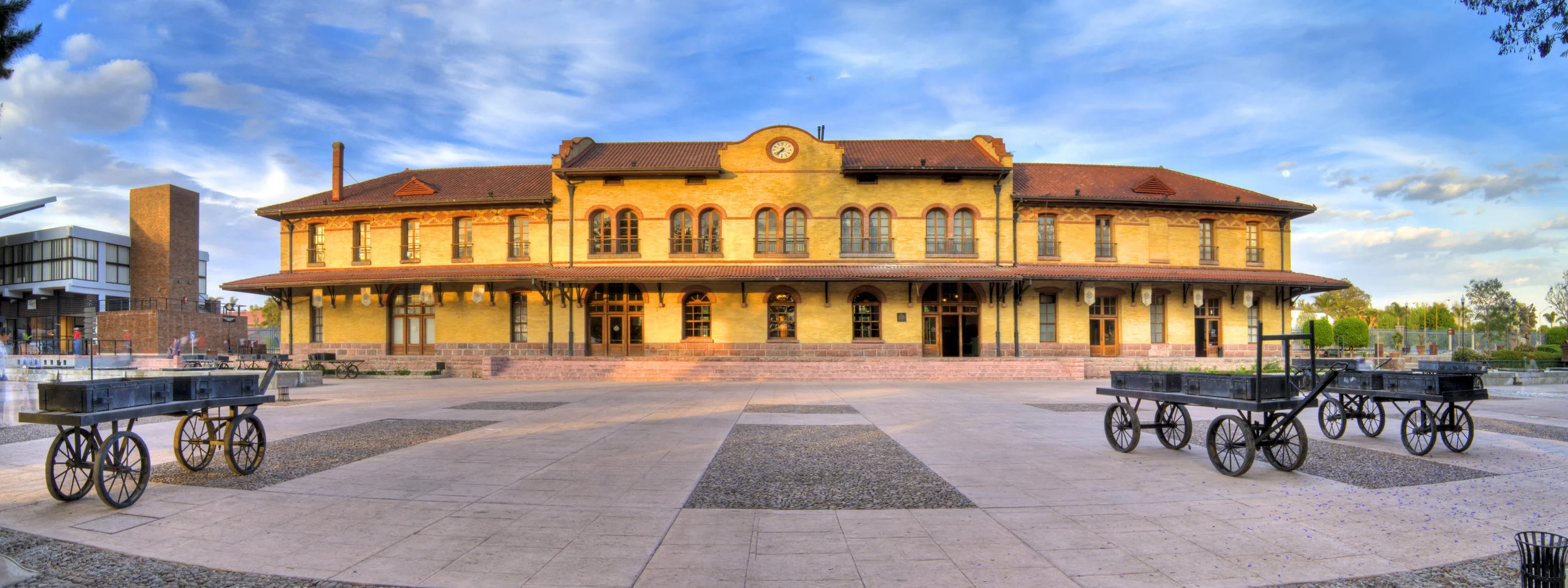   Estación del Ferrocarril , Aguascalientes, México. 