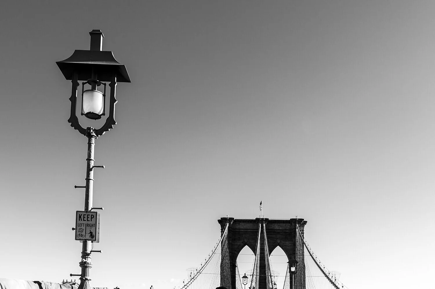  Puente de Brooklyn,  Manhattan, Nueva York, EUA.  