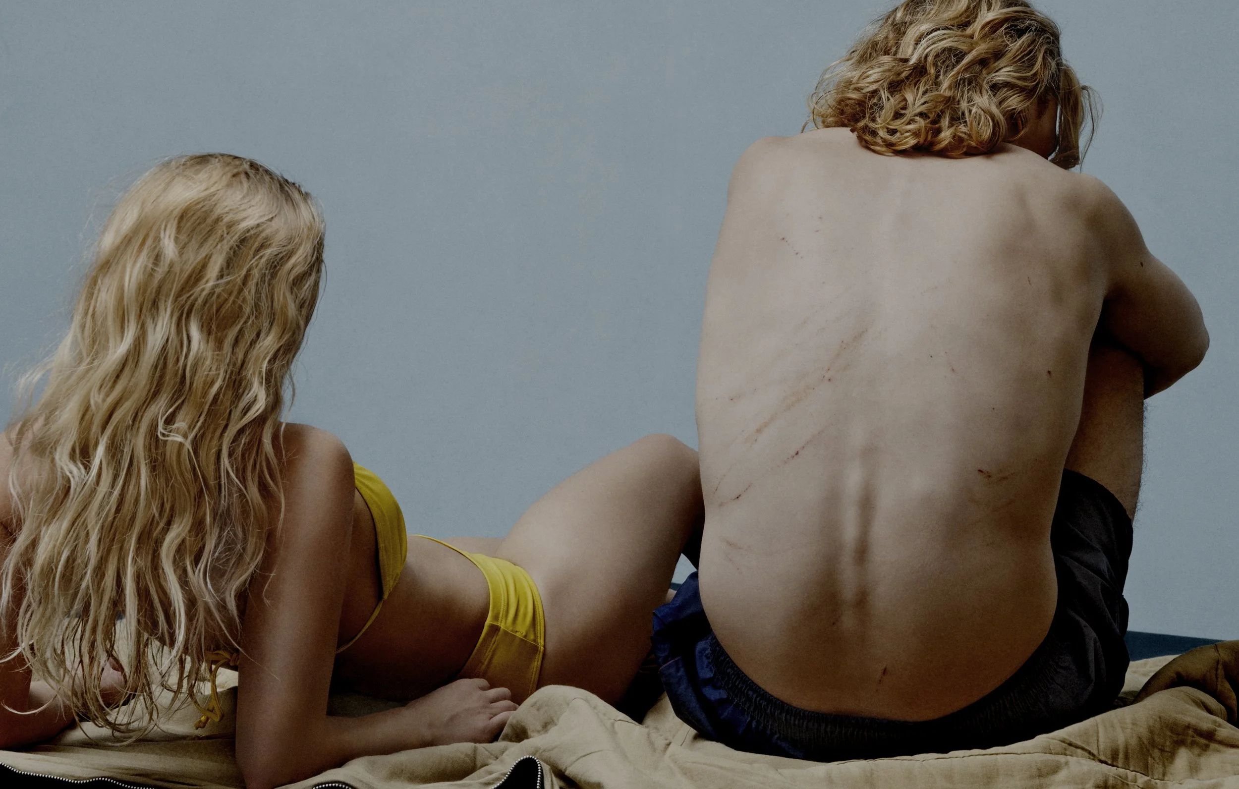 Beach Couple, series Prairie, 2022