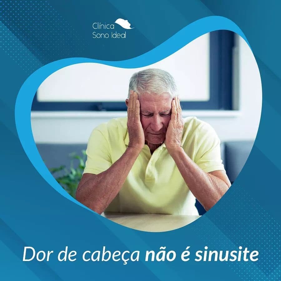 ⚠ Dor de cabe&ccedil;a &eacute; uma queixa muito frequente no consult&oacute;rio. 

👉 Existem diversas causas mas a maioria das pessoas s&oacute; lembra da sinusite. A verdade &eacute; que a sinusite n&atilde;o &eacute; a culpada na maioria dos caso