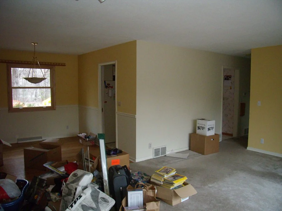 Kitchen/Dining Before