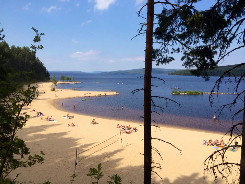 Orbaden beach in Hälsingland! Such a beautiful beach and place to visit! About 1hour drive.