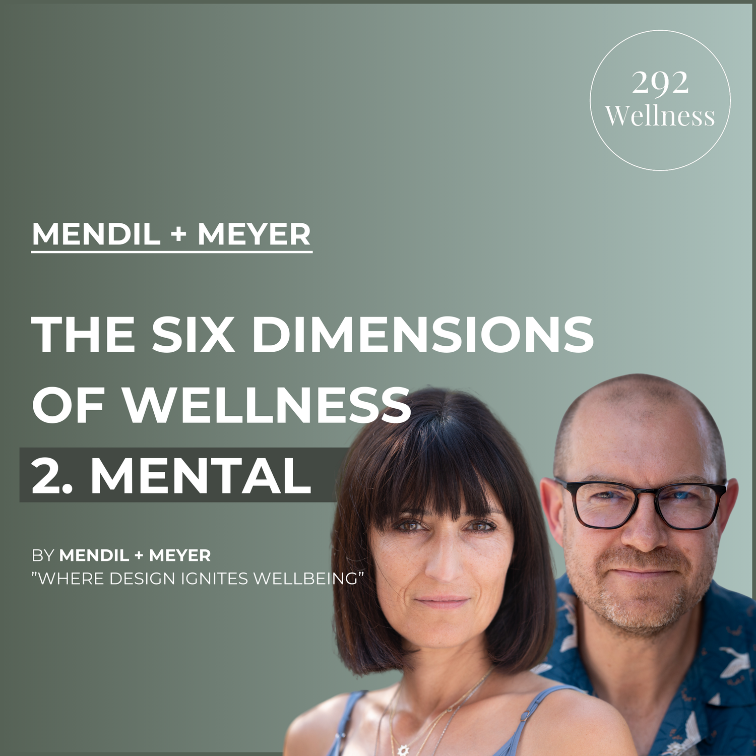 The Six Dimensions Of Wellness 2. Mental- Mendil + Meyer | 292 Wellness Ep 005 episode artwork