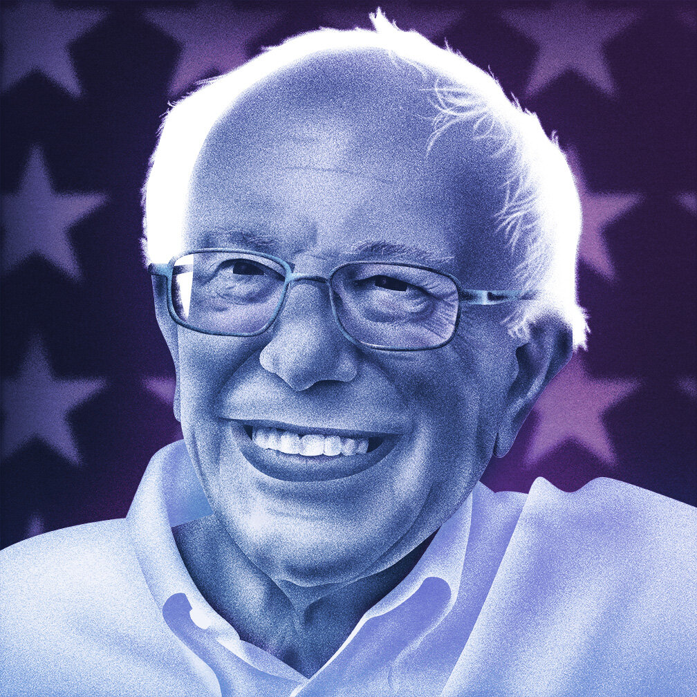 Portrait of Bernie Sanders