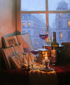 Rainy Days and Mondays, 34x27.5 by Alexei Butirskiy — Spa Fine Art