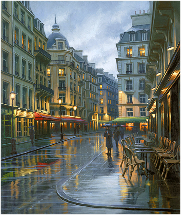 Rainy Days and Mondays, 34x27.5 by Alexei Butirskiy — Spa Fine Art