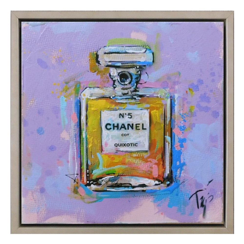 Coy Chanel, 12x12 — Spa Fine Art Gallery