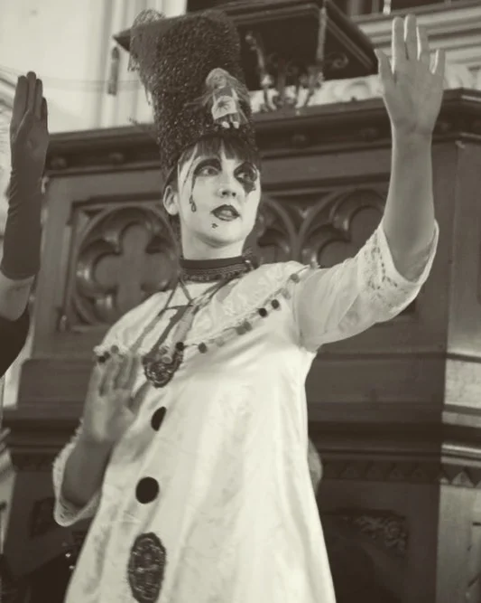 Anna Pool wears Estelle Riviere at A Pocketful of Posies album launch. Photo by @nicolefrobusch #newlook #nurseryrhymes