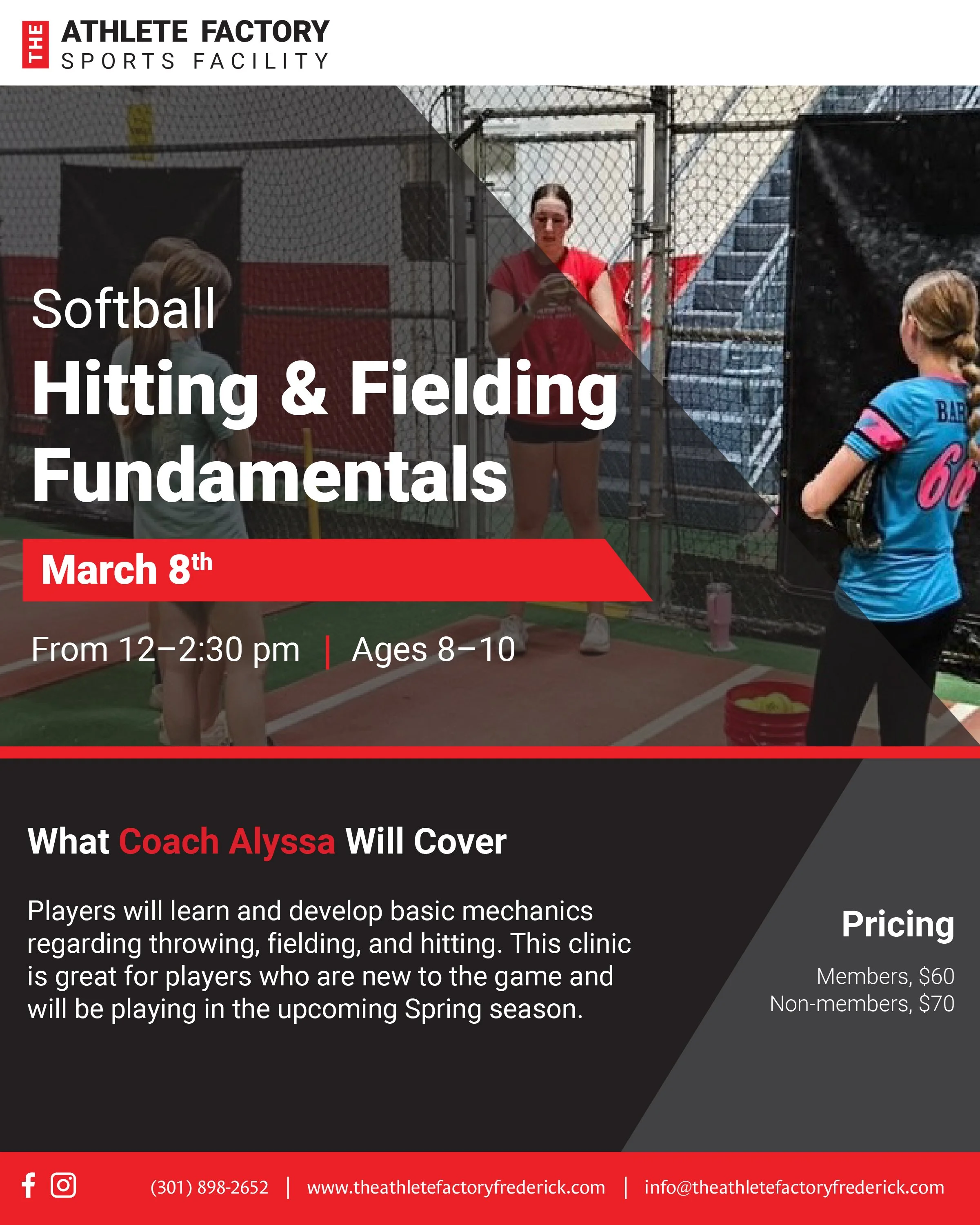 Hitting and Fielding Fundamentals with Coach Alyssa