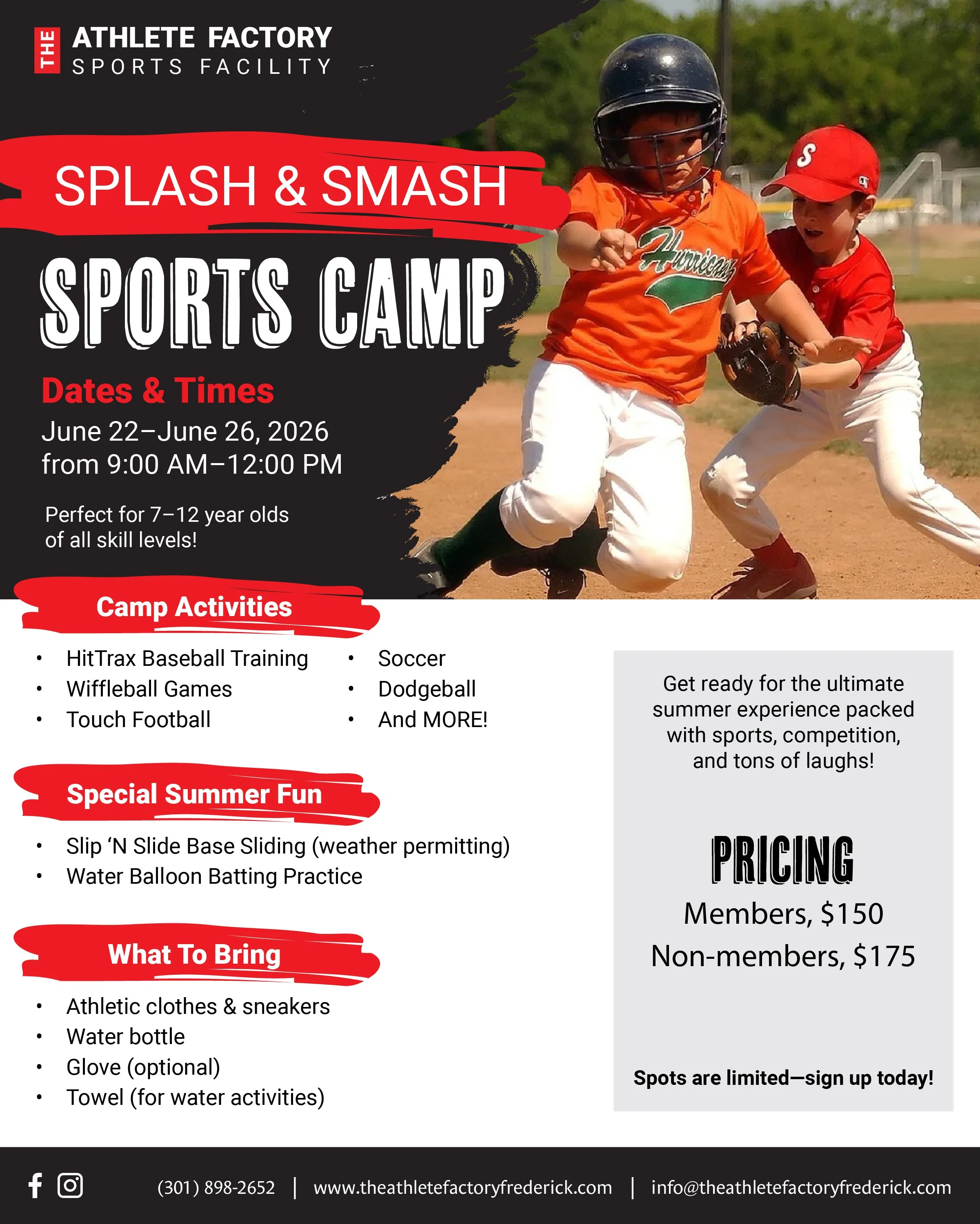 Splash and Smash Summer Camp