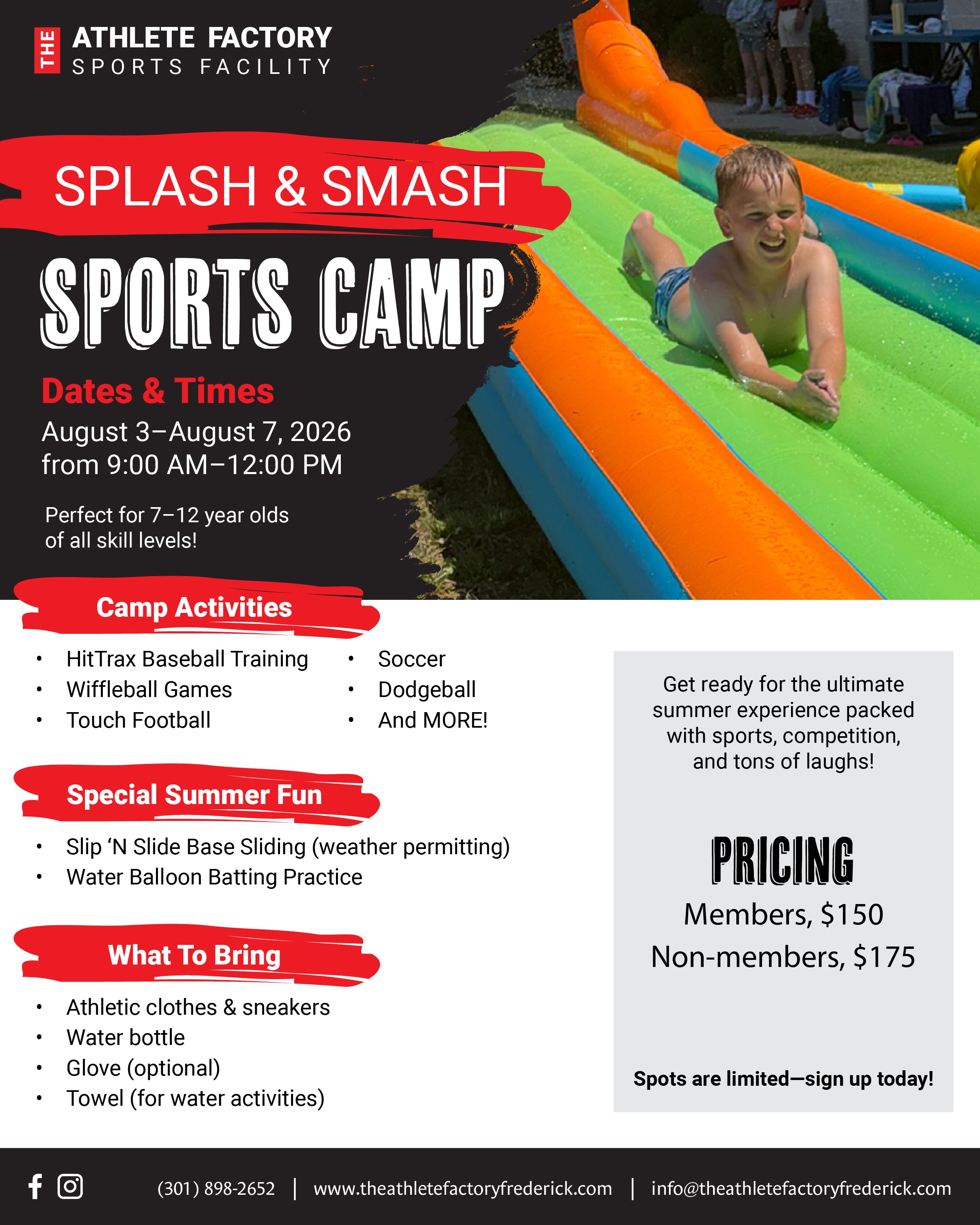 Splash and Smash Summer Camp