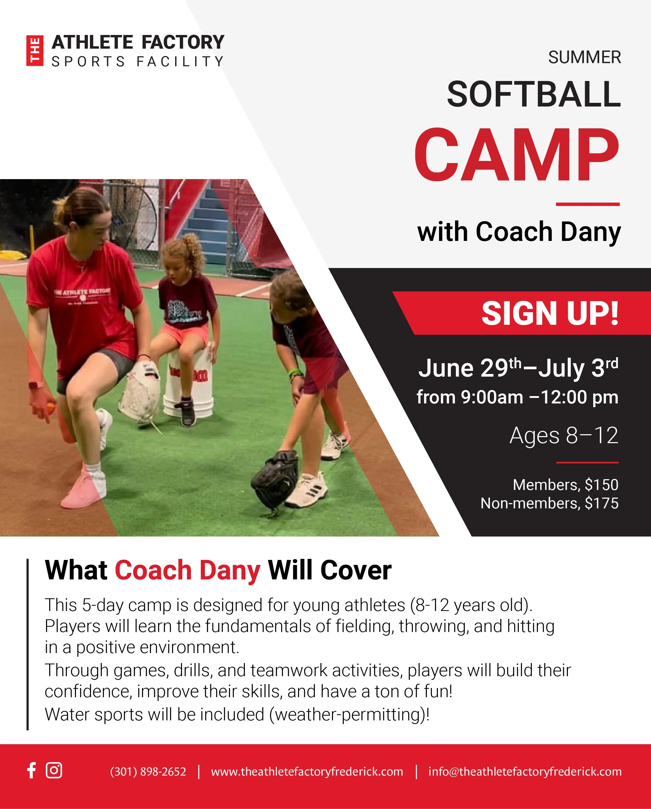 Coach Dany's Summer Softball Camp