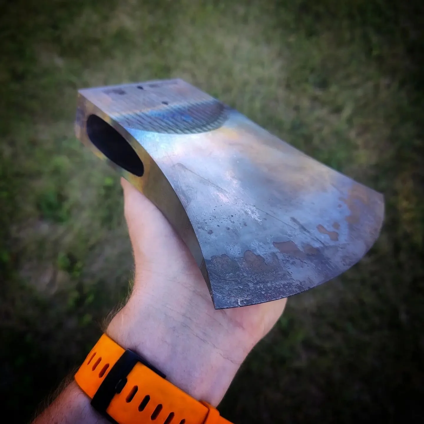The last race axe blanks from my first run just arrived from @distal steel! Included are two "no frills" race axe blanks that I had made as a test. If there is enough interest in this style of head I will have more made!
@distal_steel mad