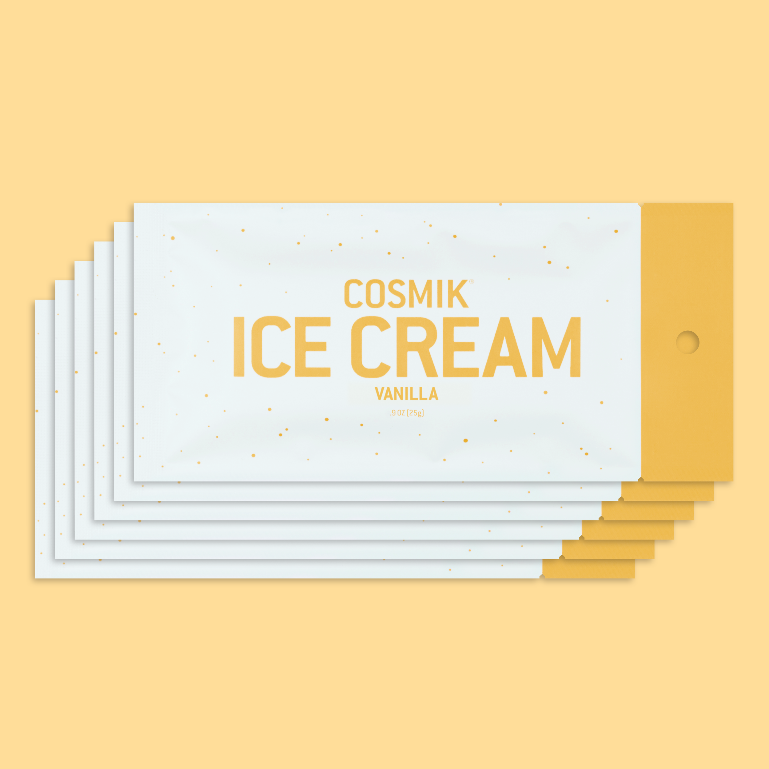 6 PACK VANILLA SPACE ICE CREAM