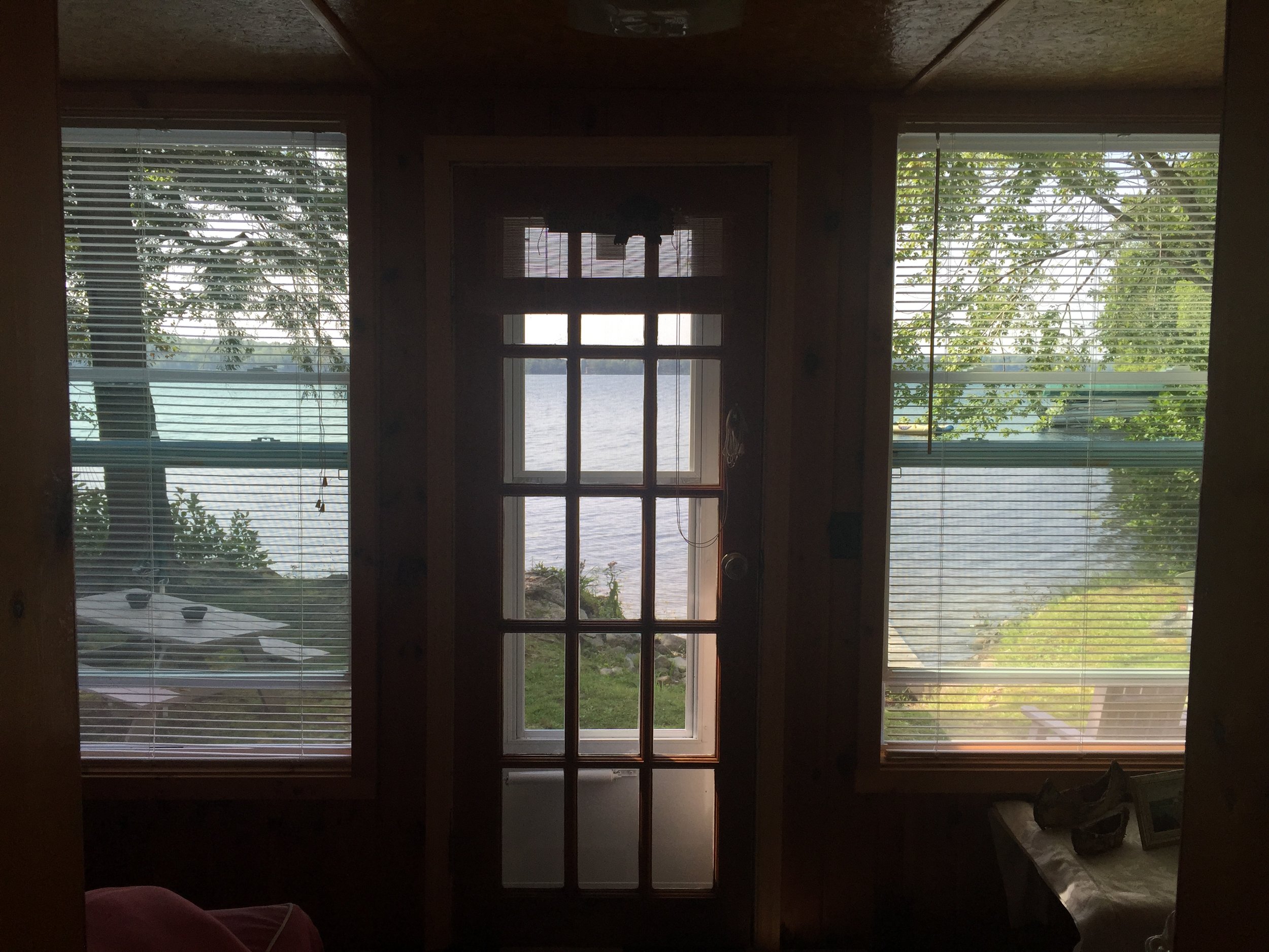 Sitting Area Door Onto Lake Area