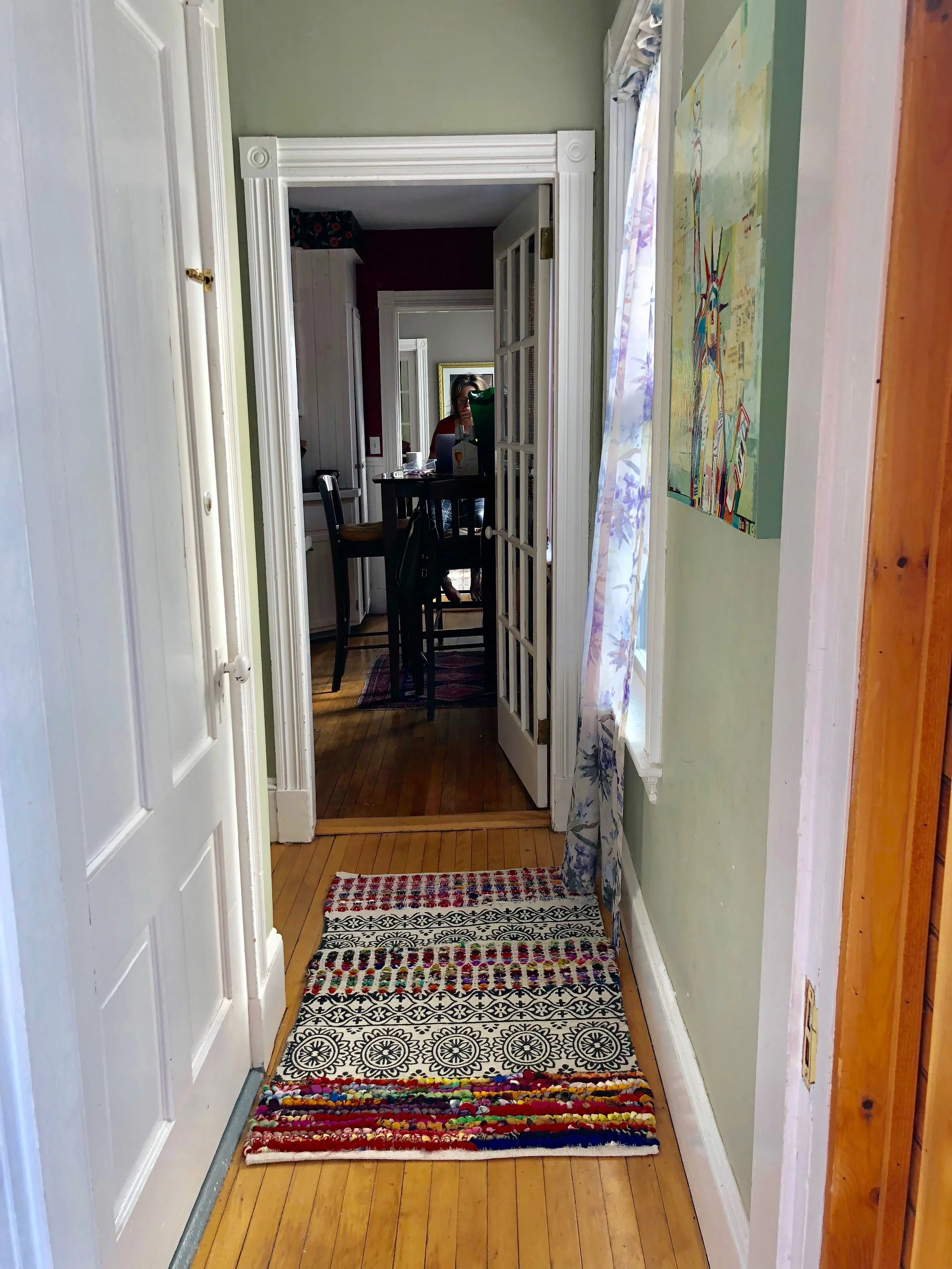 Hallway from Sitting Area to Apartment