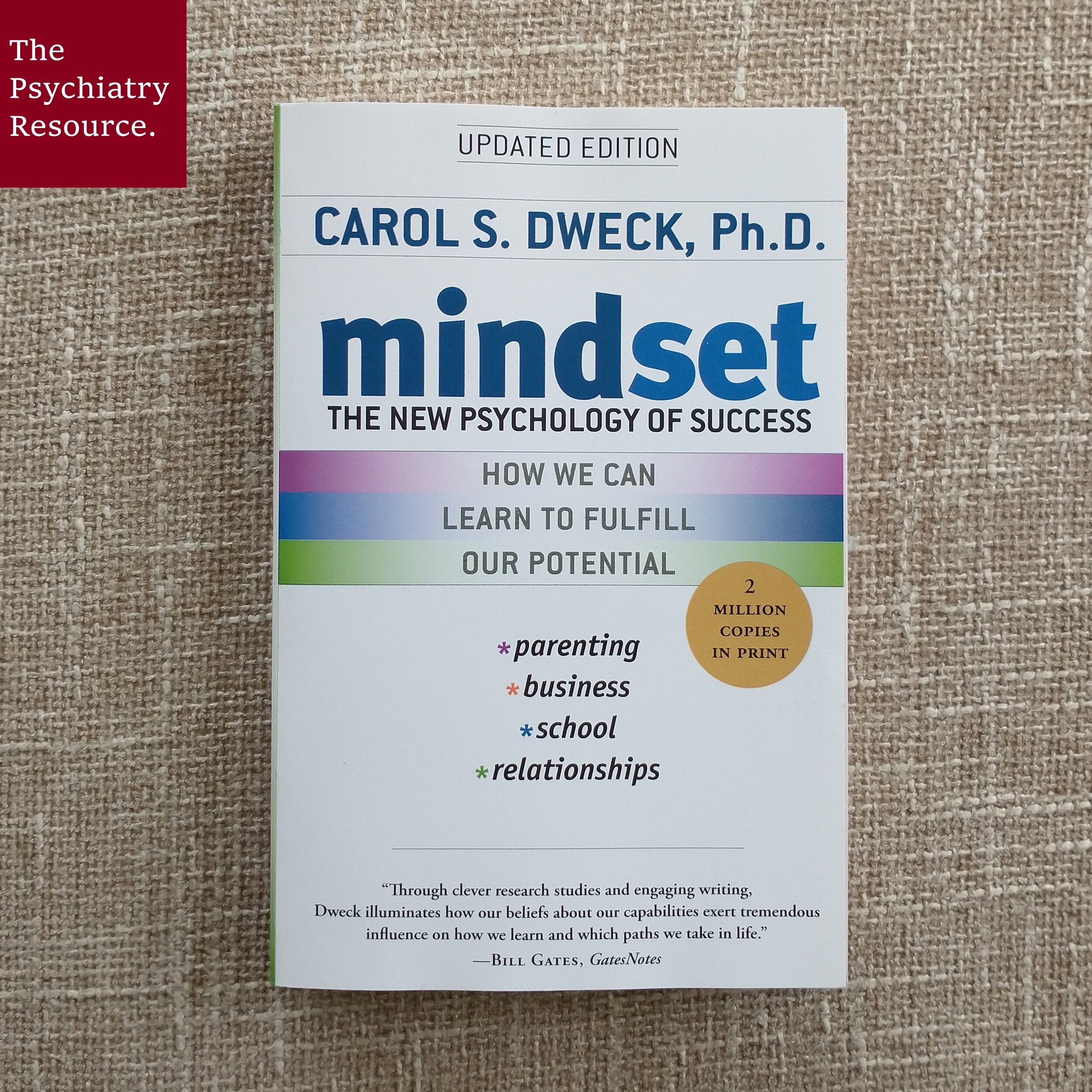 Book Review – Mindset — The Psychiatry Resource