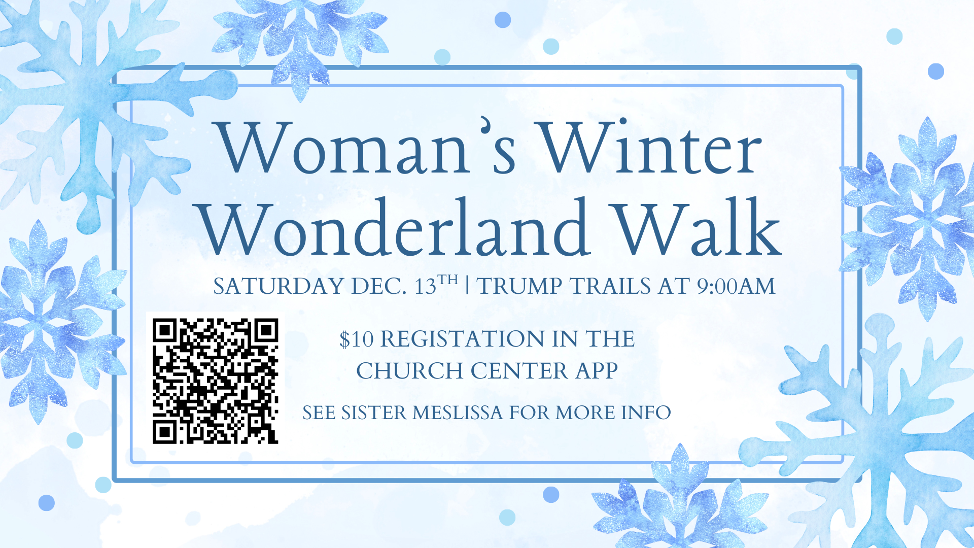 Woman's Wonderland Walk