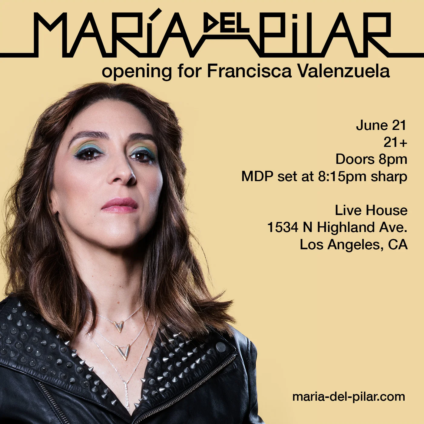 MDP opening for Francisca Valenzuela 6/21