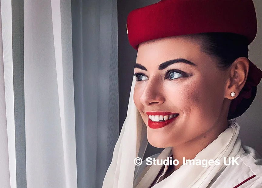 Our client, Pavlina, now a full member of the Emirates Cabin Crew