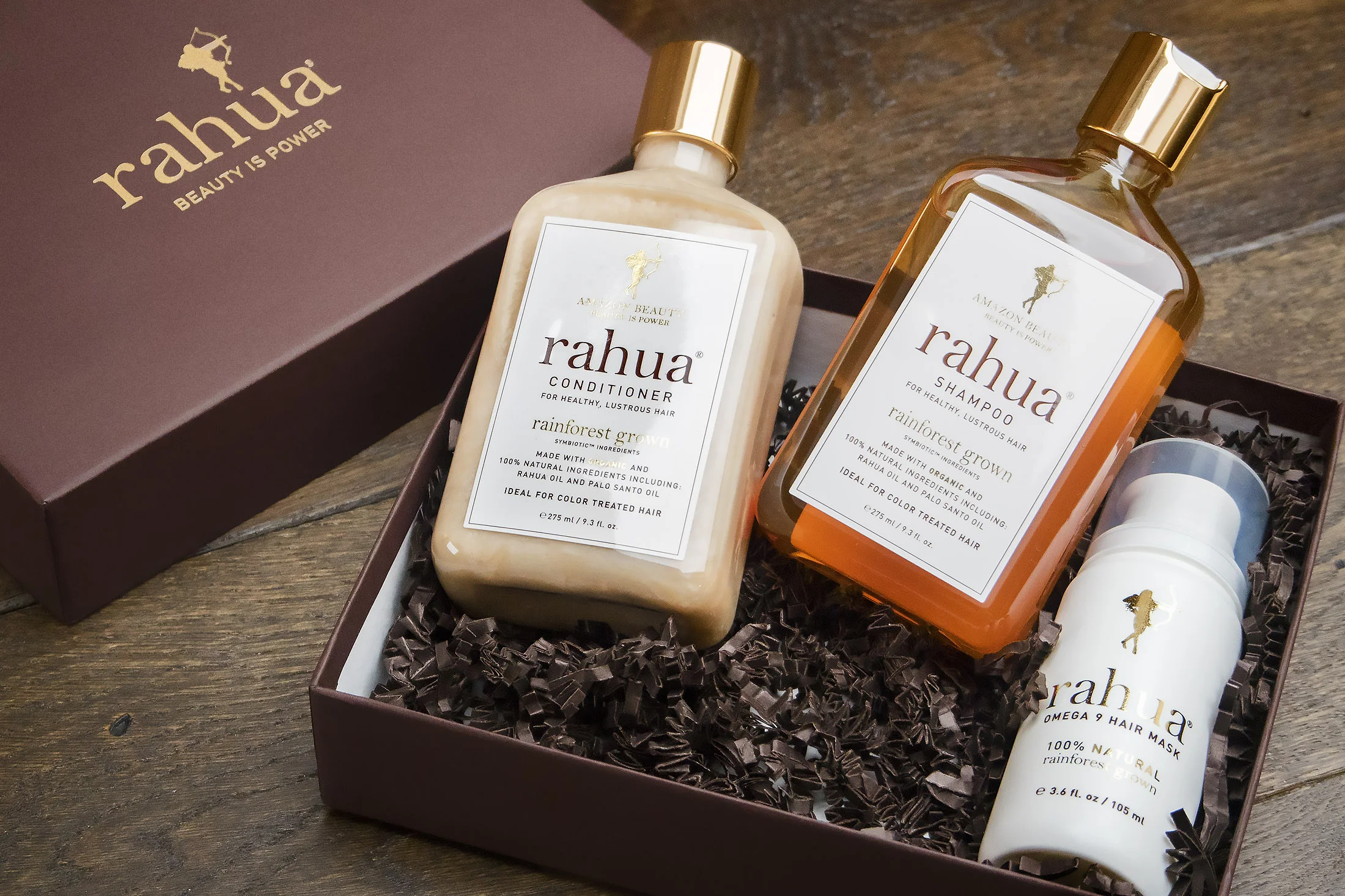 From deep within the Amazon rainforest comes Rahua, an all-natural line infused with the purest and rarest ingredients. The restorative oils found in the rare rahua nut not only rejuvenate and repair the most damaged hair but they also fortify fine weakened hair adding volume and fullness. Rahua is completely free of synthetics, parabens, and sulfates and embodies the elegance of nature and embodies these three values:    Purity • Elegance • Health