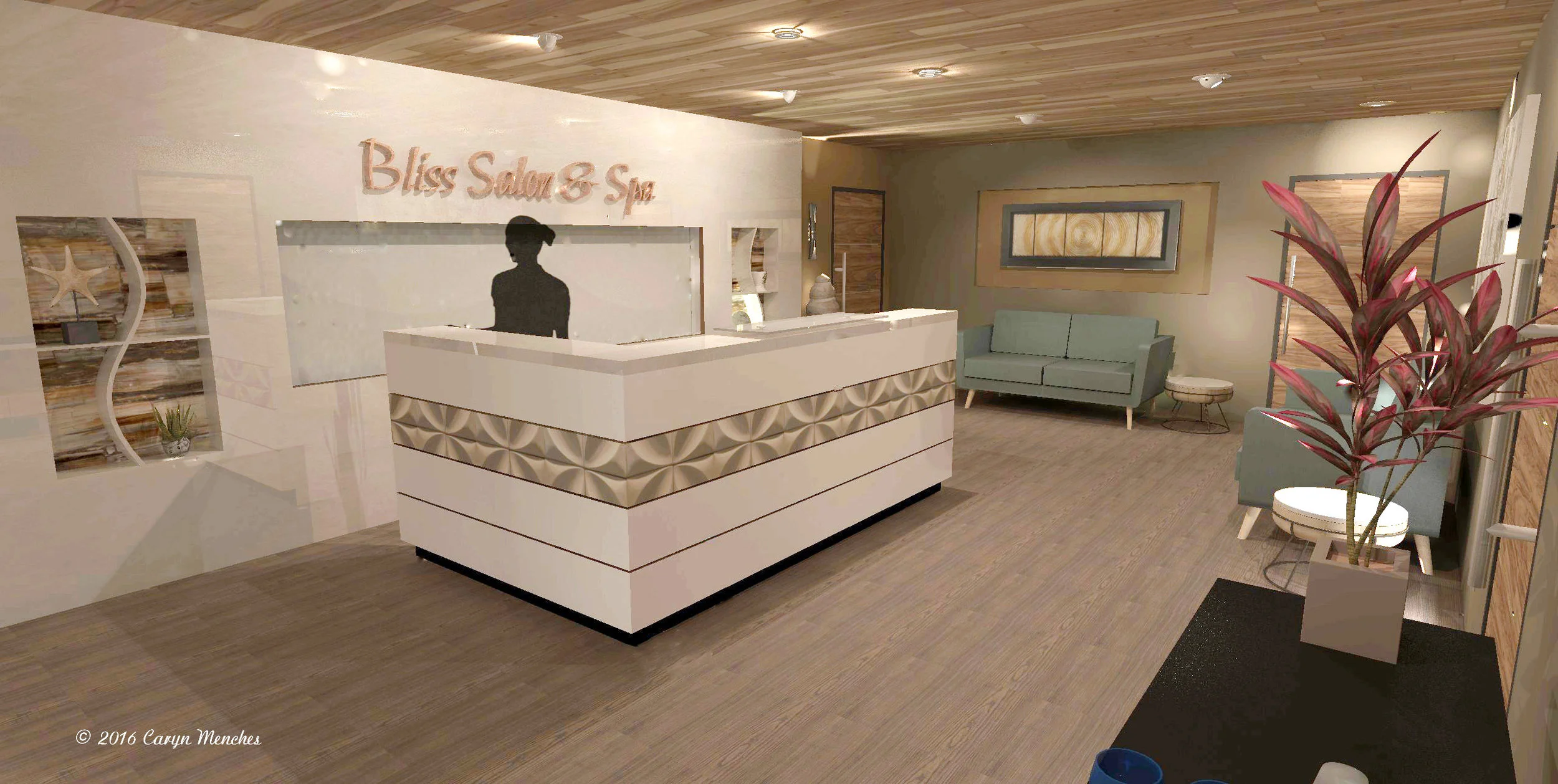 Salon and Spa Entry