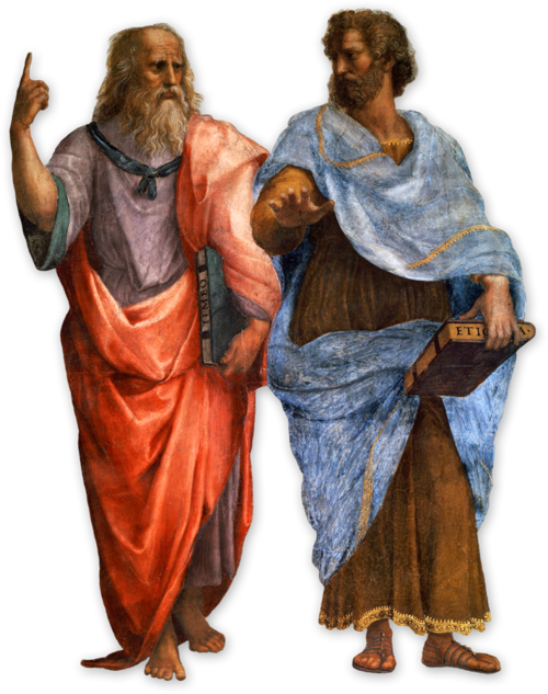 Plato and Aristotle