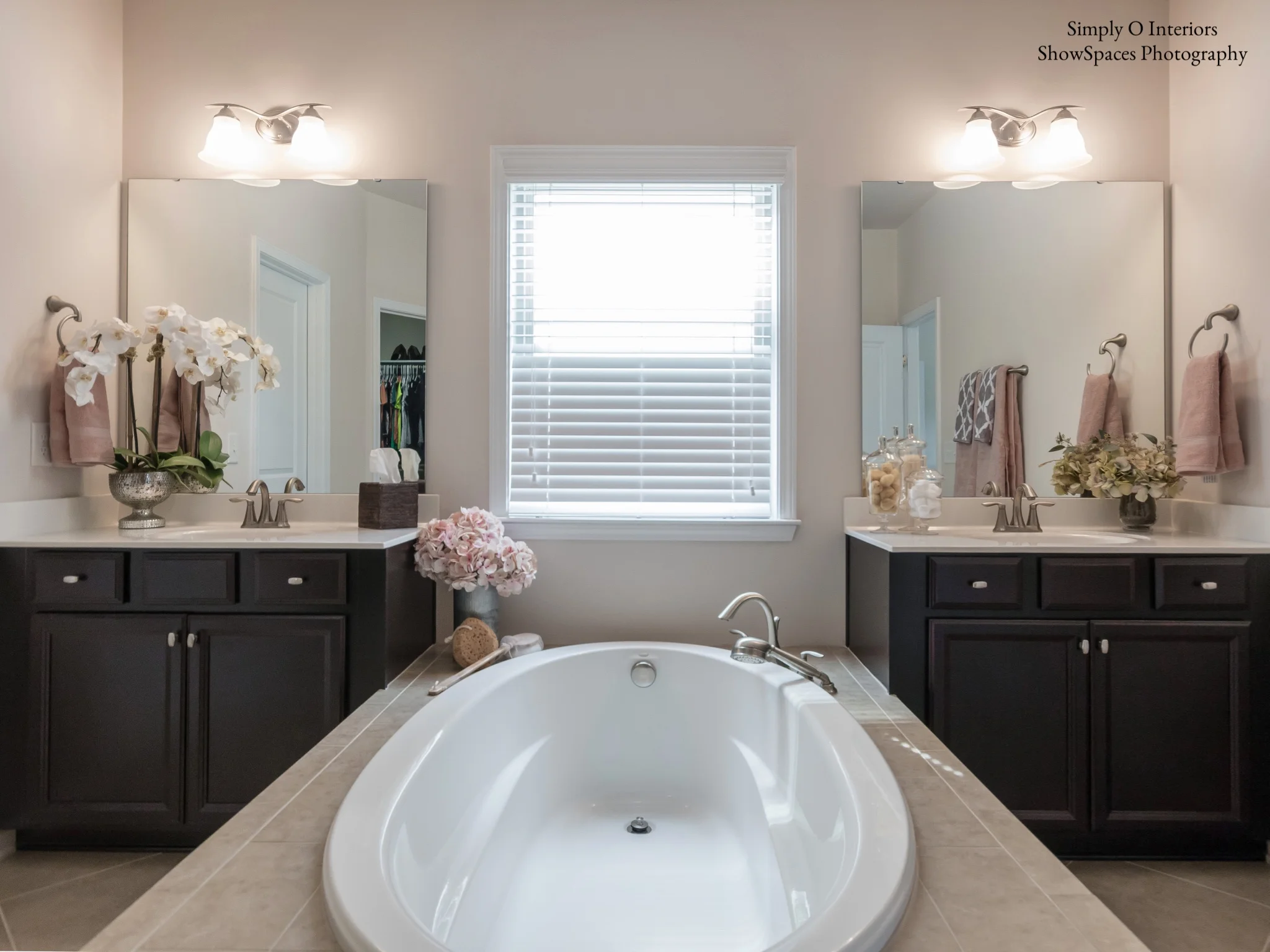 Staged Master Bathroom