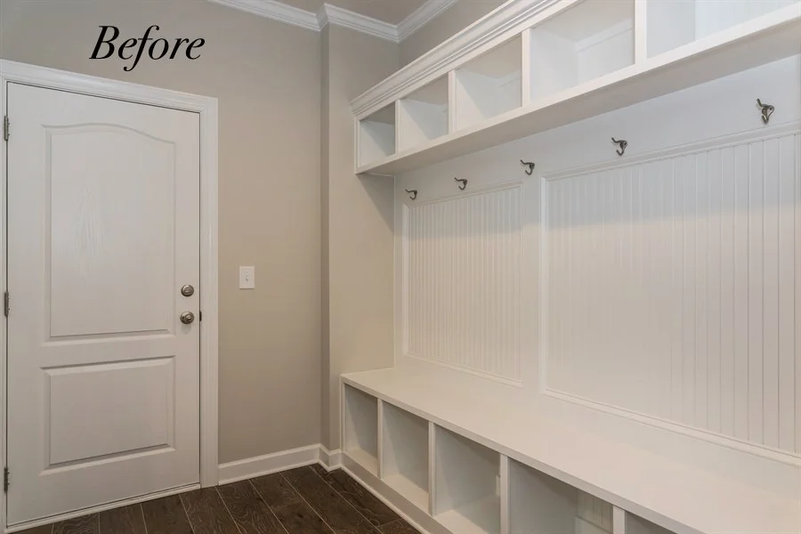 Mud Room Before