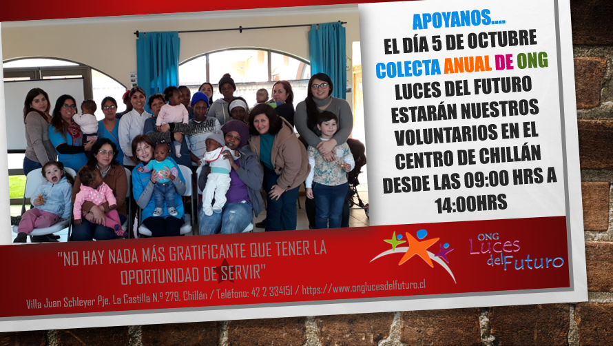 Colecta a Beneficio de ONG Luces del Futuro