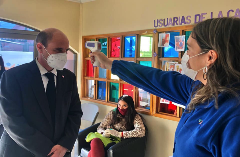 Visita Intendente Martín Arrau