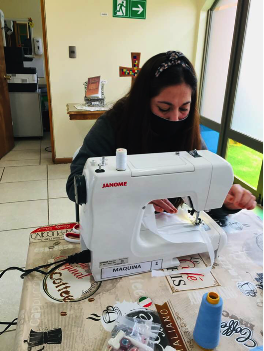 Mascarillas para Hospital San Carlos