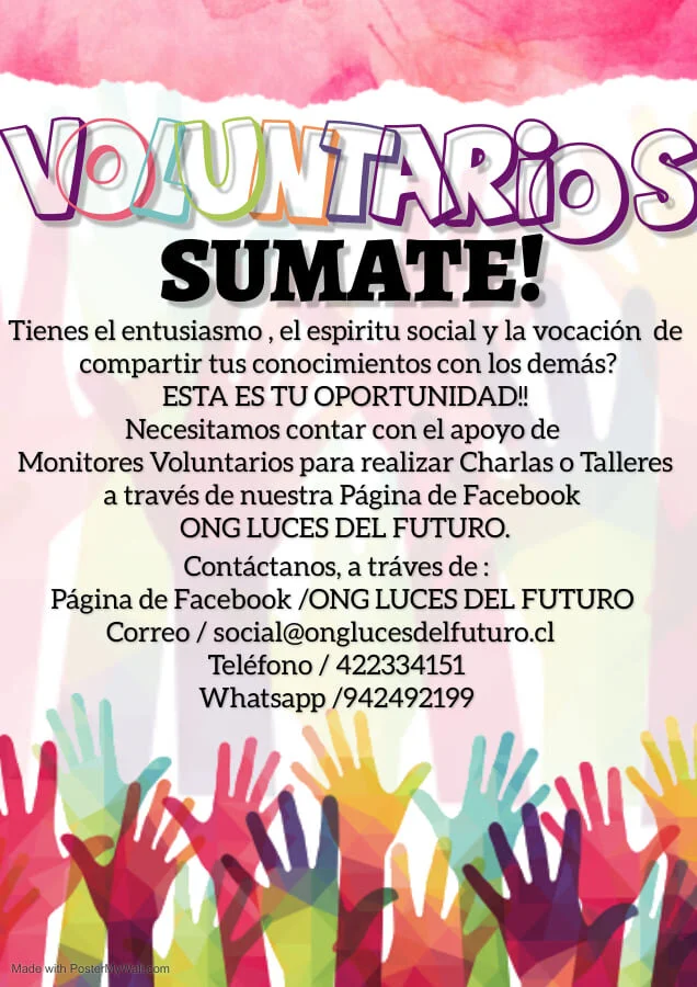 Campaña "VOLUNTARIOS"
