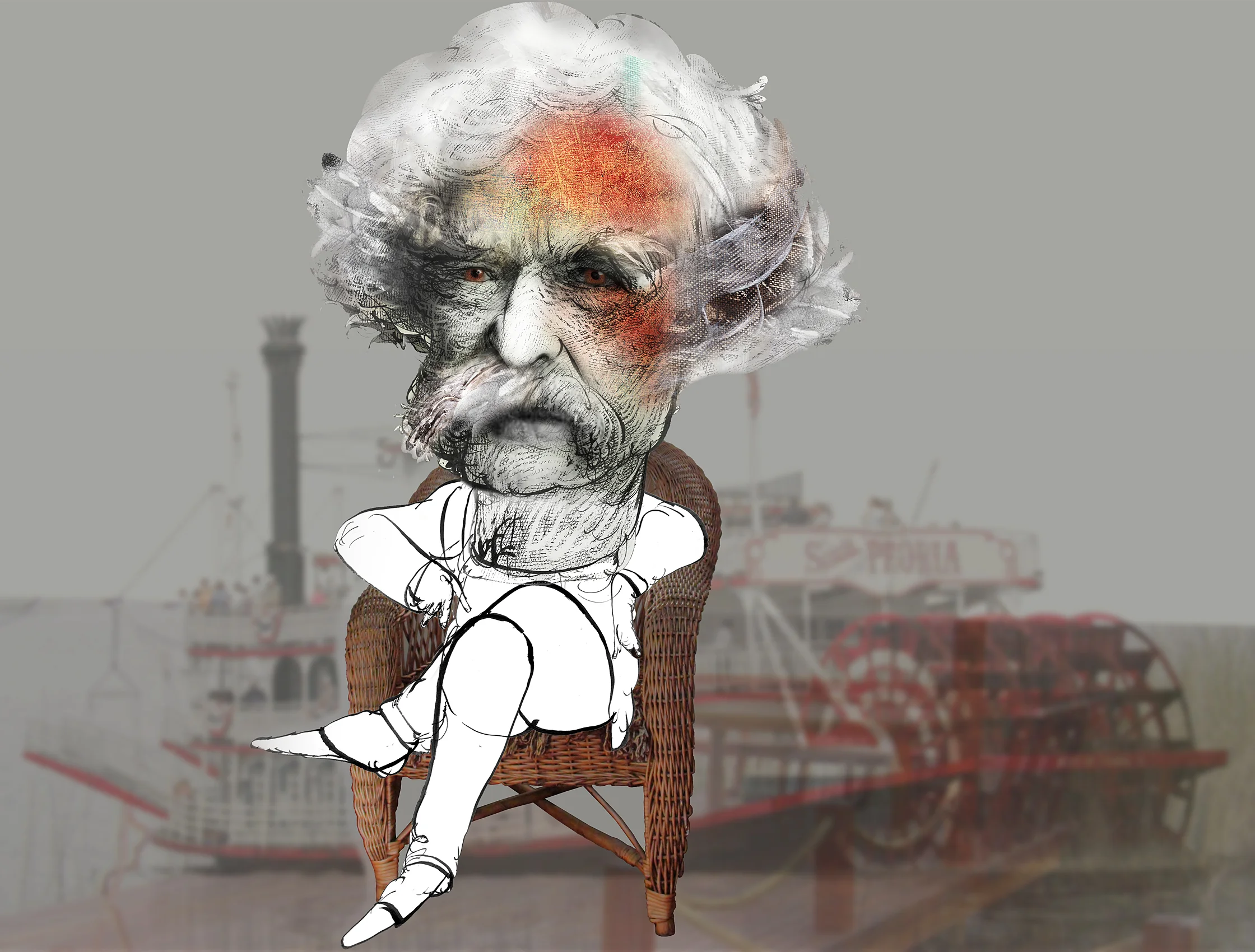 Mark Twain (Samuel Langhorne Clemens)
