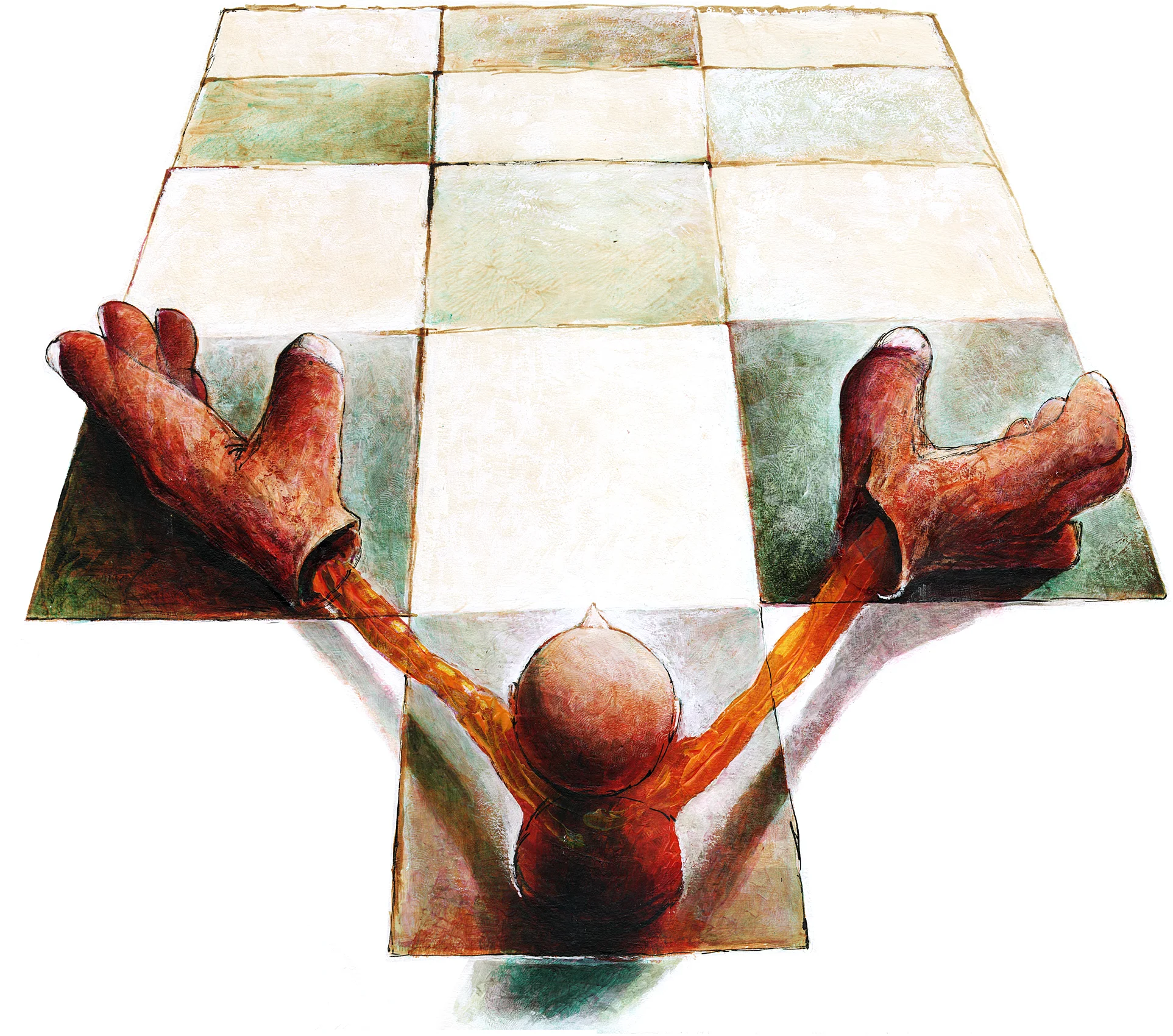 The way in which the pawn captures