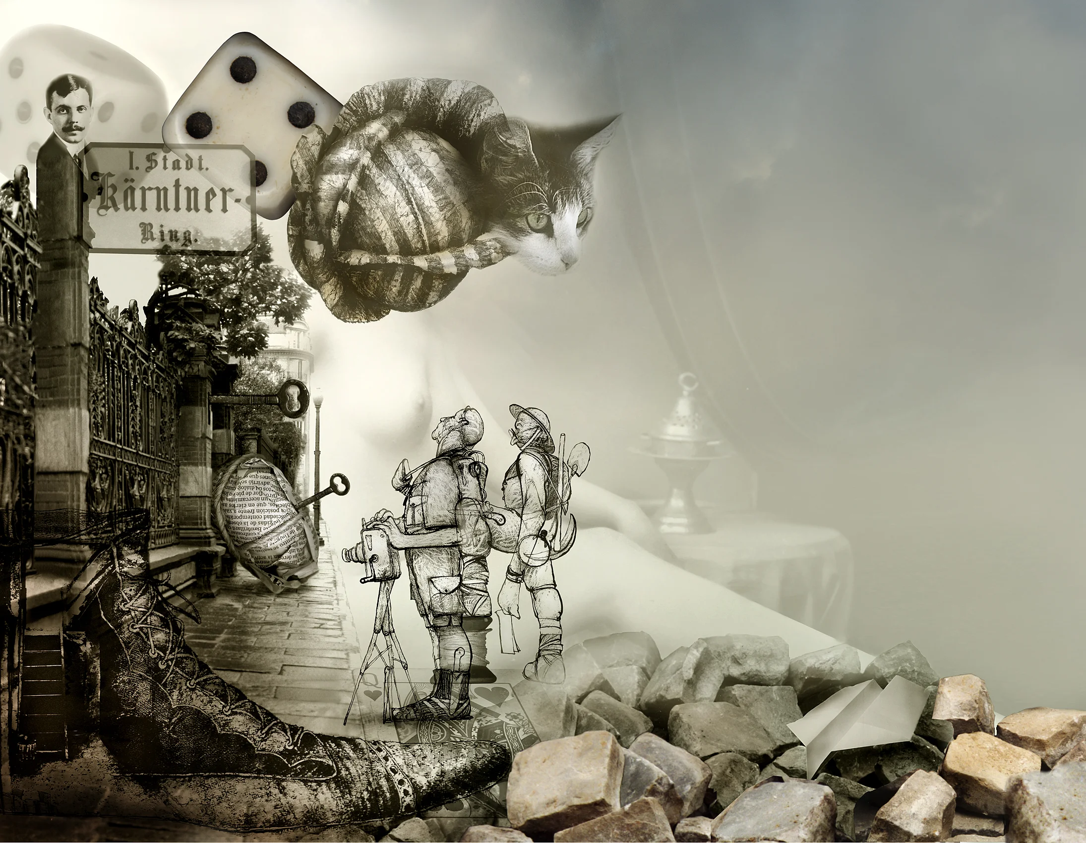 They were now in the psychological dimension, inside Freud’s psyche.