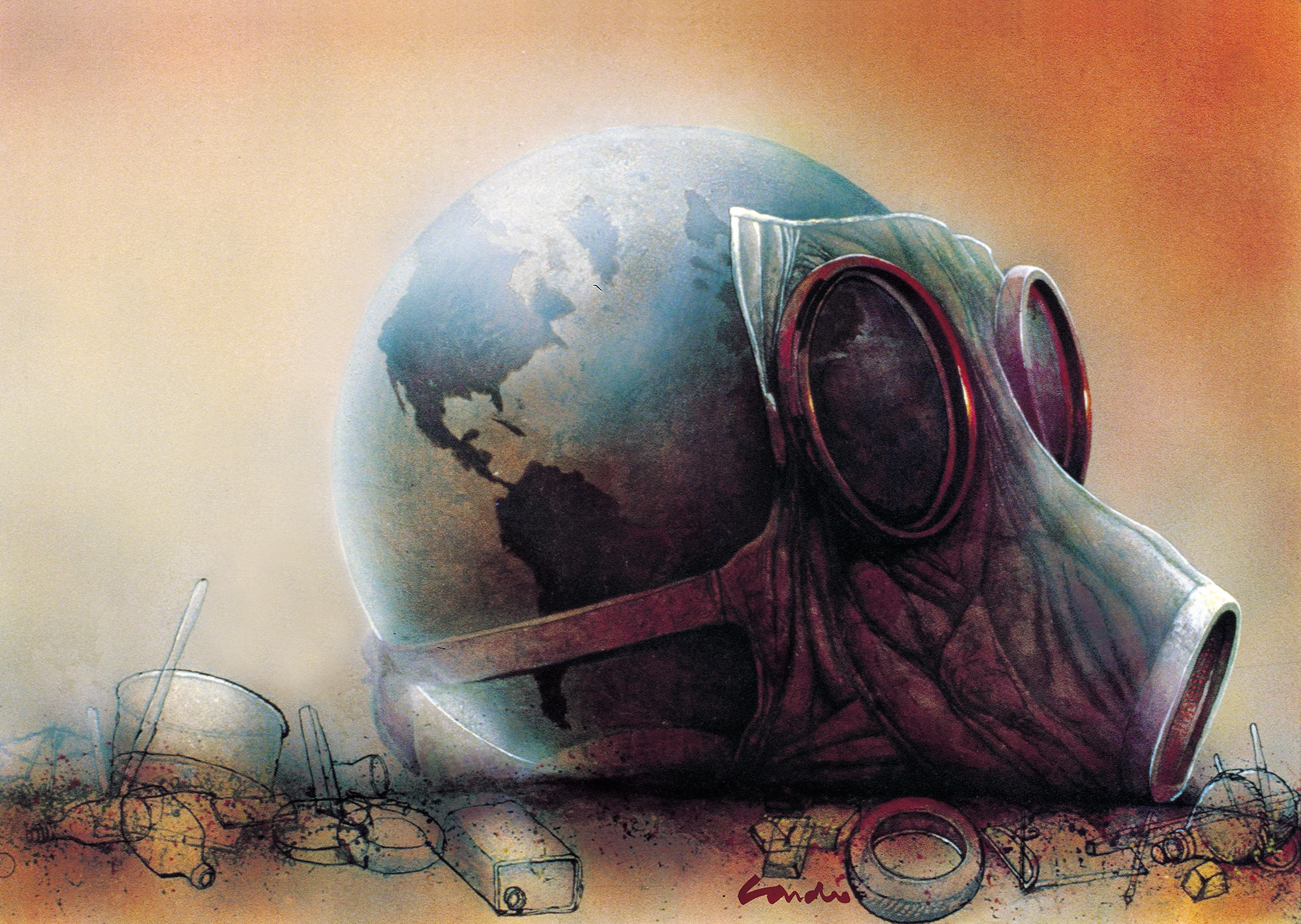 Earth pollution