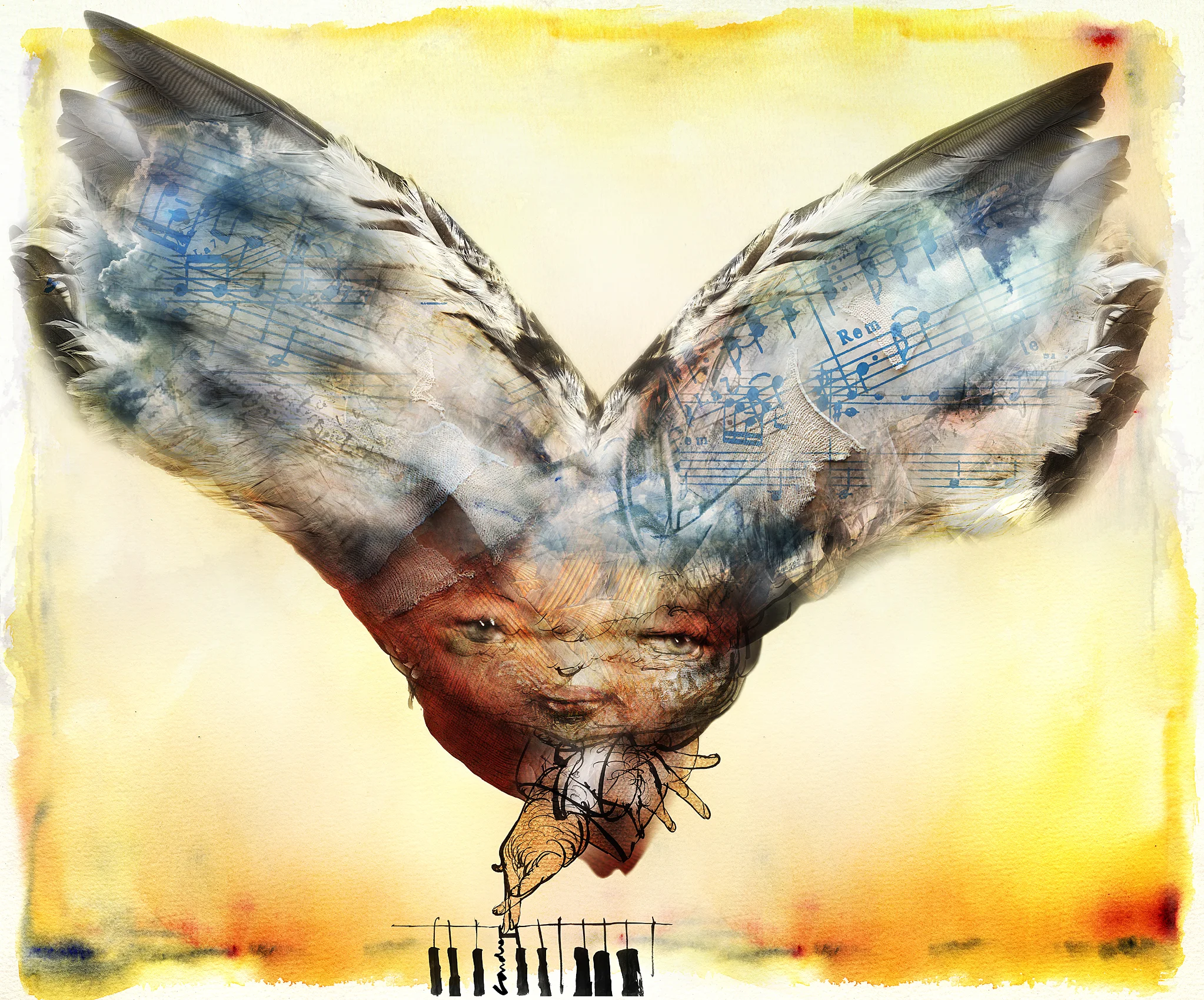 Winged Mozart