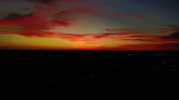 Tonight&rsquo;s #sunset from the west taken with the #dji #mavicpro and the super blue blood moon rising in the east!
The super blue blood moon will begin around 6:51am cst and will the best at around 7:22am cst Jan 31st. I&rsquo;ll be up with my dro