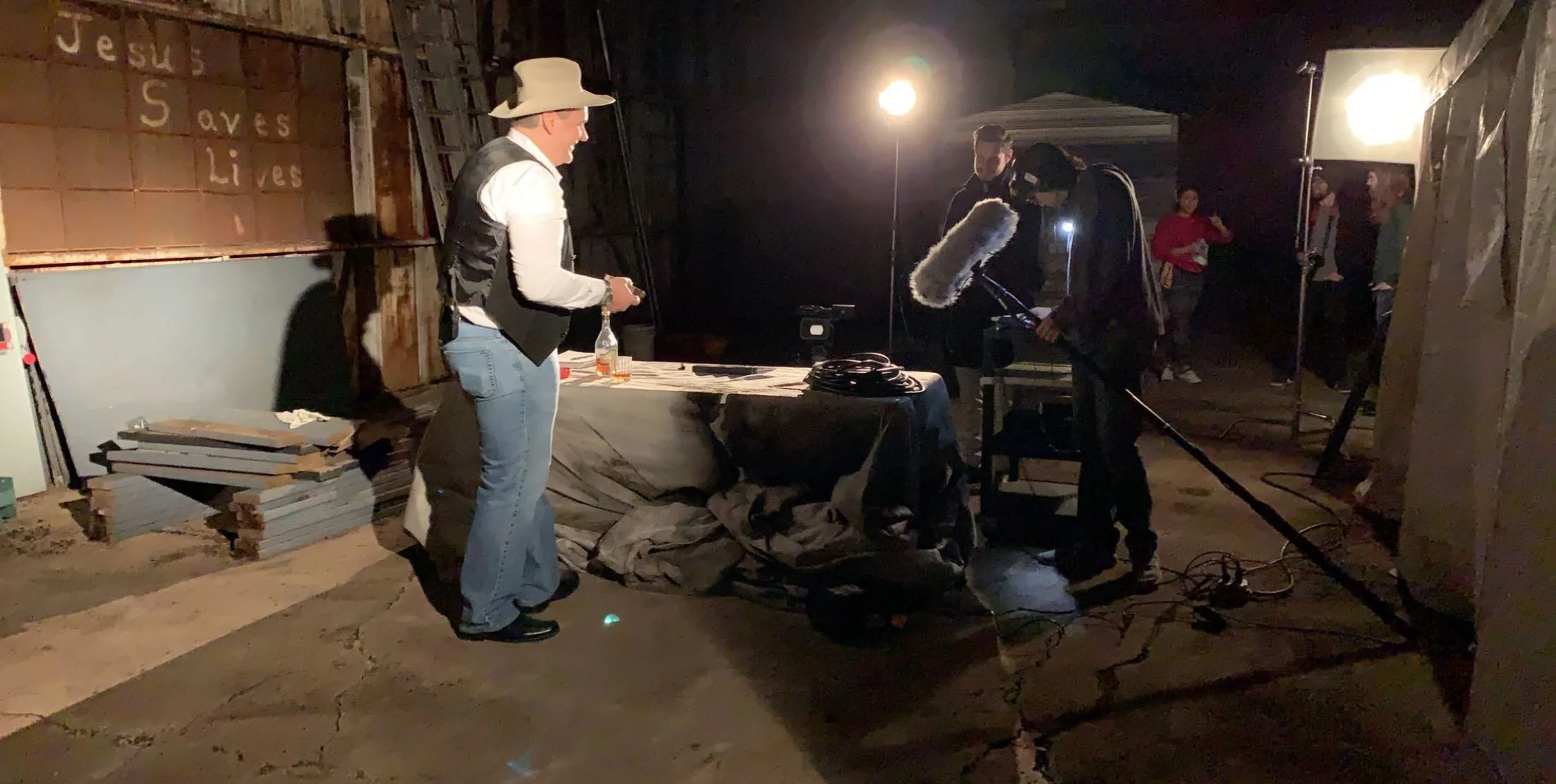 The Laden Avarice production pictures 