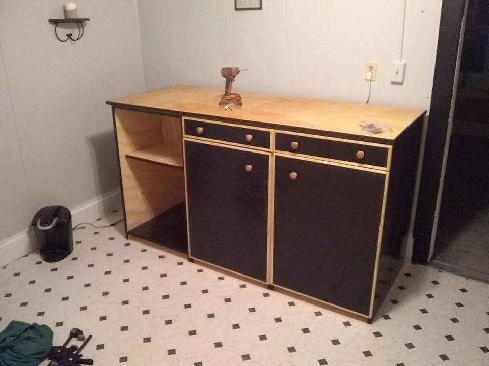 Kitchen cabinets
