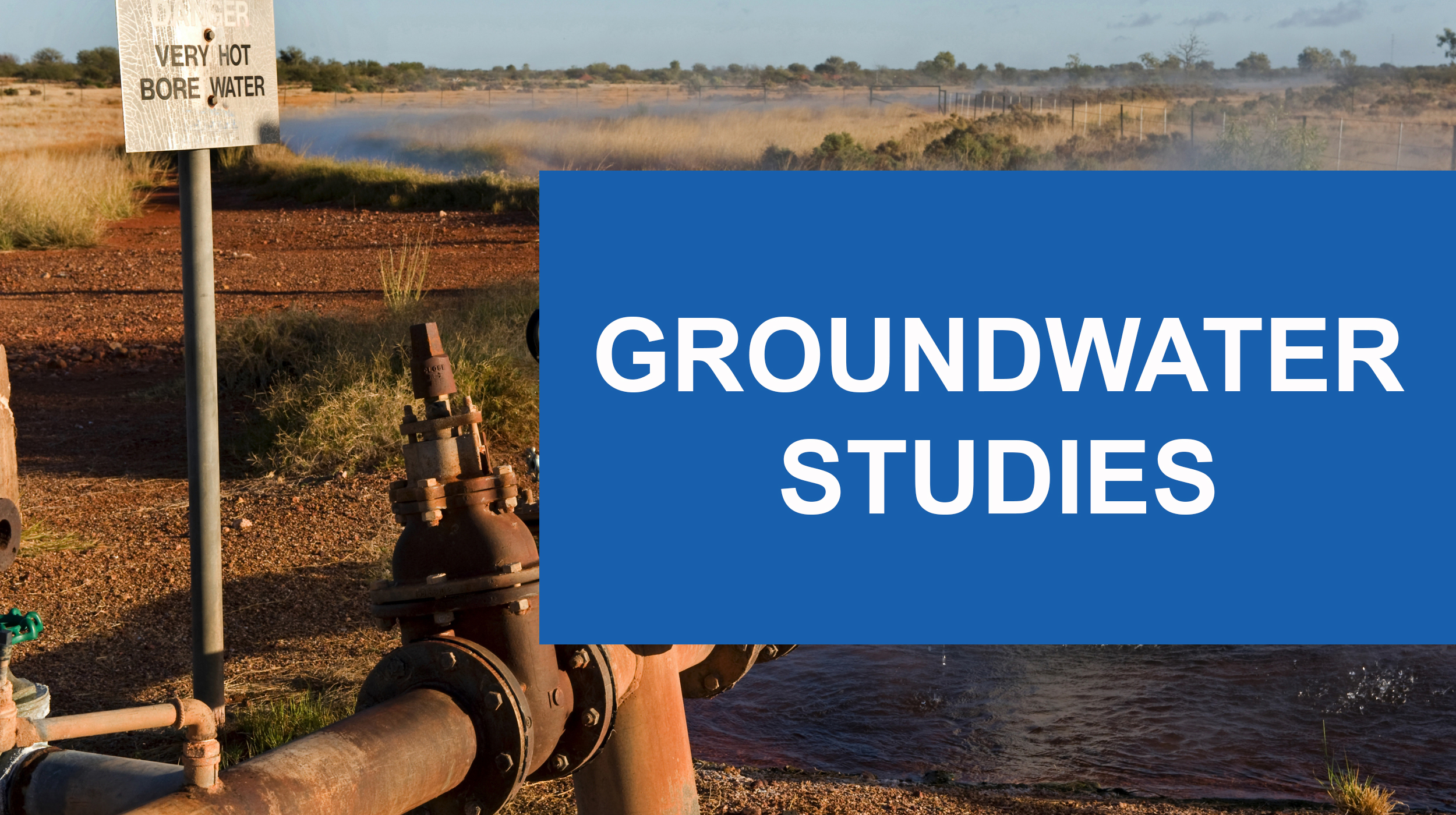 Groundwater Studies