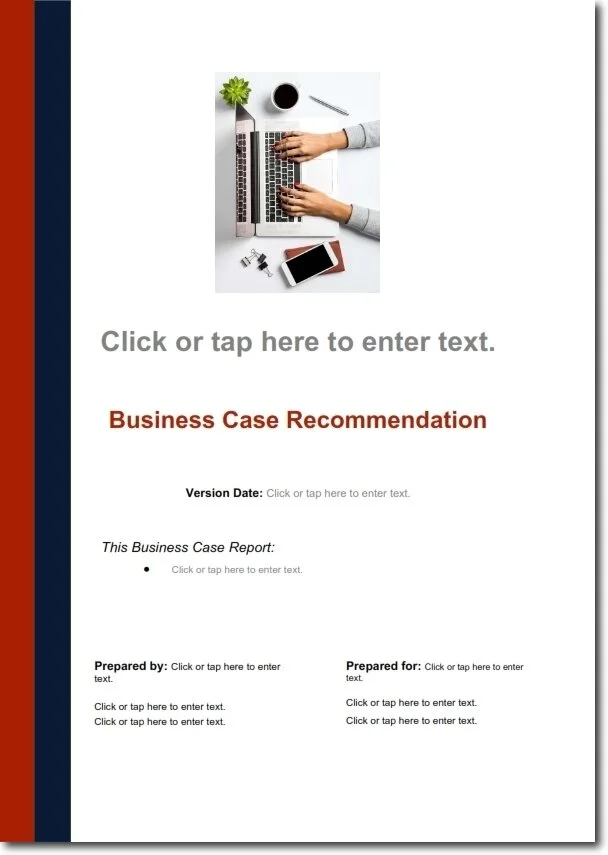 The Business Case Document Template