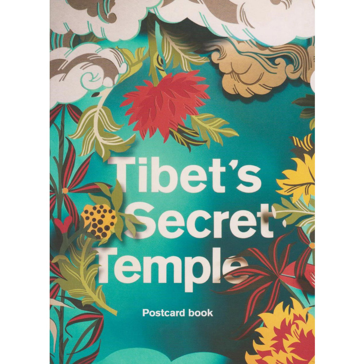 Front cover of Tibet Secret Temple Postcard Book (Copy)