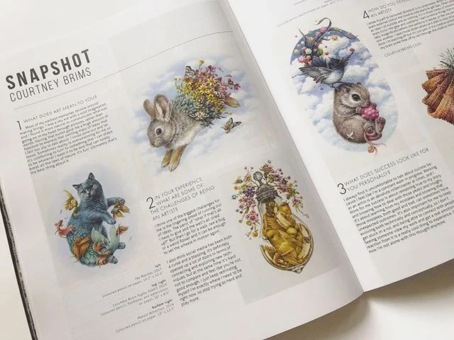 I&rsquo;m over the moon to be included in the December issue of Beautiful Bizarre magazine! Thank you Danijela and all the team! I&rsquo;m so incredibly proud to be featured alongside some of my art heroes like @bradrkunkle and @kateberginartist. Issue 27 is now available online via @beautifulbizarremagazine or stockists worldwide 💓