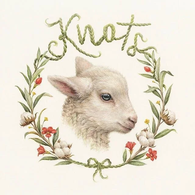 Commissioned piece from a few years ago that I forgot to post baaaaahhhh 🐑🧶