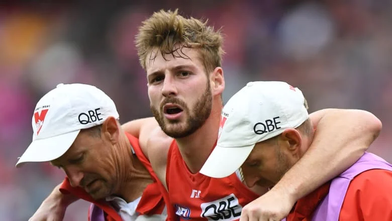 Luckless Swan Alex Johnson. Photo: AAP