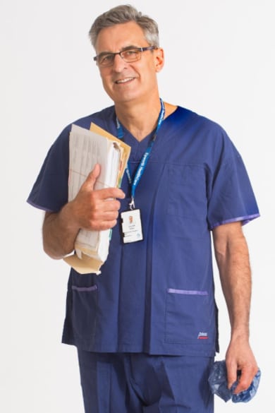 Knee expert Dr Julian Feller. Photo: Simon Schluter